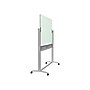 Quartet Infinity Magnetic Glass Dry-Erase Mobile Presentation Whiteboard Easel, Silver Base, 3' x 4' (ECM43G)~#|#~sp42125365_sc7