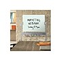 Quartet Infinity Magnetic Glass Dry-Erase Mobile Presentation Whiteboard Easel, Silver Base, 3' x 4' (ECM43G)~#|#~sp42125367_sc7