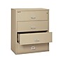 FireKing Classic 4-Drawer Lateral File Cabinet, Fire Resistant, Parchment, Letter/Legal, 44.5"W (4-4422-CPA)~#|#~sp42125375_sc7