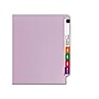 Smead End-Tab File Folders, Shelf-Master Reinforced Straight-Cut Tab, Letter Size, Lavender, 100/Bx (25410)~#|#~sp42125579_sc7