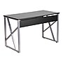 Flash Furniture Black Computer Desk with Pull-Out Keyboard Tray~#|#~sp42125681_sc7