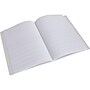 Staples® Composition Notebooks, 7.5" x 9.75", Primary Ruled, 100 Sheets, Black/Red, 12/Carton (42079CT)~#|#~sp42125841_sc7
