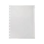 Staples® Arc System Plastic File Pocket, Letter Size, Clear, 2/Pack (21304)~#|#~sp42126112_sc7