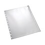Staples® Arc System Plastic File Pocket, Letter Size, Clear, 2/Pack (21304)~#|#~sp42126114_sc7
