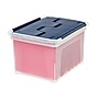 Staples File Box with Wing-Lid, Letter/Legal Size, Navy/Clear (139552)~#|#~sp42126139_sc7