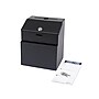 Safco Locking Steel Suggestion Box, Black (4232BL)~#|#~sp42126153_sc7