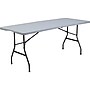 Staples® 6' x 30" Plastic Folding Table, White Granite (79157)~#|#~sp42126436_sc7