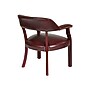 Work Smart Traditional Vinyl Guest Chair, Brown (TV230-JT4)~#|#~sp42127249_sc7