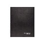 Cambridge Professional 1-Subject Professional Notebook, 8.5" x 11", Wide Ruled, 80 Sheets, Black (06062)~#|#~sp42127297_sc7