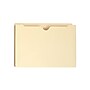 Smead 100% Recycled Reinforced File Jackets, Straight-Cut Tab, 2" Expansion, Legal Size, Manila, 50/Box (75607)~#|#~sp42165119_sc7