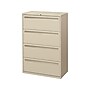 HON Brigade 700 Series 4-Drawer Lateral File Cabinet, Locking, Putty/Beige, Letter/Legal, 36"W (H784.L.L)~#|#~sp42167604_sc7