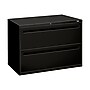HON Brigade 700 Series 2-Drawer Lateral File Cabinet, Locking, Black, Letter/Legal, 42"W (H792.L.P)~#|#~sp42167620_sc7