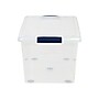 Staples Durable Store-n-Slide 61 Qt. Latch Lid Storage Tote, Clear (170282)~#|#~sp42171847_sc7