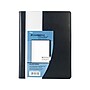 Cambridge Limited Refillable Professional Notebook, 6.63" x 9.5", Wide Ruled, 50 Sheets, Black (06589)~#|#~sp42174273_sc7