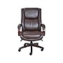 La-Z-Boy Winston Ergonomic Faux Leather Executive Big & Tall Chair, 400 lb. Capacity, Brown (44763)~#|#~sp42180808_sc7
