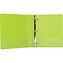 Staples Standard 1 1/2" 3-Ring View Binder, Chartreuse (26440-CC)~#|#~sp42184251_sc7