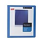 Staples Standard 1" 3-Ring View Binder, Periwinkle (26434-CC)~#|#~sp42184254_sc7