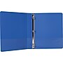 Staples Standard 1" 3-Ring View Binder, Periwinkle (26434-CC)~#|#~sp42184256_sc7