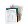Smead Organized Up Poly Binder Pockets, 3-Hole Punched, Assorted Colors, 5/Pack (89505)~#|#~sp42186542_sc7