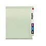 Smead End-Tab Pressboard Fastener File Folder with SafeSHIELD Fastener, Legal Size, Gray/Green, 25/Box (37705)~#|#~sp42186560_sc7