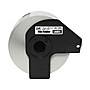 Brother DK-1203 File Folder Paper Labels, 3-4/10" x 2/3", Black on White, 300 Labels/Roll (DK-1203)~#|#~sp42186820_sc7