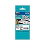 Brother P-touch TZe-FX241 Laminated Flexible ID Label Maker Tape, 3/4" x 26-2/10', Black on White (TZe-FX241)~#|#~sp42186849_sc7