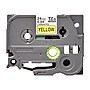 Brother P-touch TZe-651 Laminated Label Maker Tape, 1" x 26-2/10', Black On Yellow (TZe-651)~#|#~sp42192852_sc7