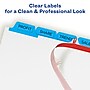 Avery Print & Apply Blank Tab Dividers, 8-Tab, Blue, 5/Pack (11411)~#|#~sp42466101_sc7