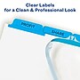 Avery Index Maker Print & Apply Label Paper Dividers, 5-Tab, Blue, 5 Sets/Pack (11410)~#|#~sp42466246_sc7