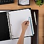 Avery Index Maker Paper Dividers with Print & Apply Label Sheets, 12 Tabs, White, 5 Sets/Pack (11429)~#|#~sp42466259_sc7