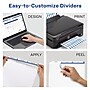 Avery Index Maker Paper Dividers with Print & Apply Label Sheets, 3 Tabs, White, 25 Sets/Pack (11445)~#|#~sp42466285_sc7