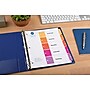 Avery Ready Index Table of Contents Paper Dividers, 1-5 Tabs, Multicolor (11131)~#|#~sp42477736_sc7