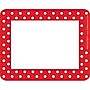 Barker Creek Self-adhesive Red & White Dots School Name Tags, 2.75" x 3.5", 90/Set (BC3744) ~#|#~sp42504072_sc7