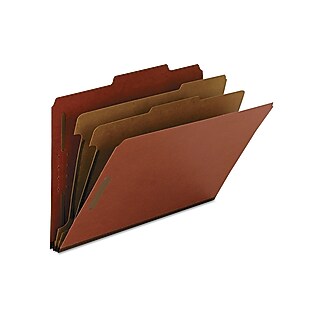 Medical Arts Press Manila Classification Folders - Letter Size 11pt Paperboard, 50 Per Box
