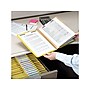 Smead Pressboard Classification Folders with SafeSHIELD Fasteners, 2" Expansion, Legal Size, 2 Dividers, Yellow, 10/Box (19034)~#|#~sp42716661_sc7