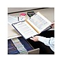 Smead Pressboard Classification Folders with SafeSHIELD Fasteners, Legal Size, 2 Dividers, Dark Blue, 10/Box  (19035)~#|#~sp42716697_sc7