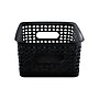 Advantus Weave Plastic Bins, Black, 3/Pack (AVT40326)~#|#~sp42716815_sc7