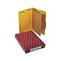 Smead Pressboard Classification Folders with SafeSHIELD Fasteners, 2" Expansion, Legal Size, 1 Divider, Yellow, 10/Box (18734)~#|#~sp42716919_sc7