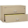 FireKing Classic 2-Drawer Lateral File Cabinet, Fire Resistant, Beige, Letter/Legal, 44.5"W (2-4422-CPA)~#|#~sp42717123_sc7