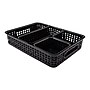 Advantus Plastic 5-Compartment Drawer Organizers, Black, 5/Pack (37530)~#|#~sp42717264_sc7