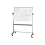 Best-Rite Deluxe Porcelain Dry-Erase Whiteboard, Anodized Aluminum Frame, 5' x 4' (668AF-DD)~#|#~sp42717340_sc7