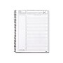 TOPS JEN Subject Notebooks, 6.75" x 8.5", Cornell, 84 Sheets, Black (63827)~#|#~sp42717712_sc7