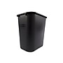 Rubbermaid Plastic Trash Can, 7 Gallon, Black (295600BK)~#|#~sp42717997_sc7