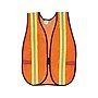 MCR Safety High Visibility Sleeveless Safety Vest, Orange, One Size (V201R)~#|#~sp42718156_sc7