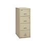 FireKing Safe-in-a-File 4 File Drawer Vertical File Cabinet, Fire Resistant, Beige, Legal, 31.56"D (4-2131-CPASF)~#|#~sp42718493_sc7