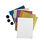 Staples Arc Notebook System Accessory Kit, 8-1/2" x 11", 50 Sheets, Narrow Ruled, White (25193)~#|#~sp42801560_sc7