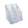 Azar Brochure Holder, 9.25" x 13.25", Vertical, Table Top, Clear, Plastic (252377)~#|#~sp42802077_sc7