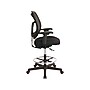 EuroTech Apollo Mesh Fabric Back Fabric Drafting Chair, Black (DFT9800)~#|#~sp42803362_sc7