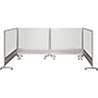 Best-Rite Dura-Rite D.O.C. Partition Laminate Dry-Erase Whiteboard, Anodized Aluminum Frame, 5' x 6' (661AG-HH)~#|#~sp42803461_sc7