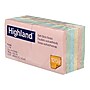 Highland Notes, 3" x 3", Assorted Collection, 100 Sheet/Pad, 12 Pads/Pack (6549A)~#|#~sp42803486_sc7